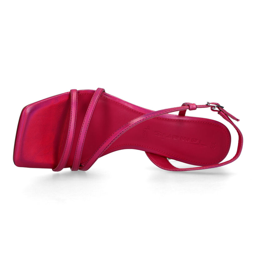 Tamaris Sandales à talons en Fuchsia pour femmes (322342)