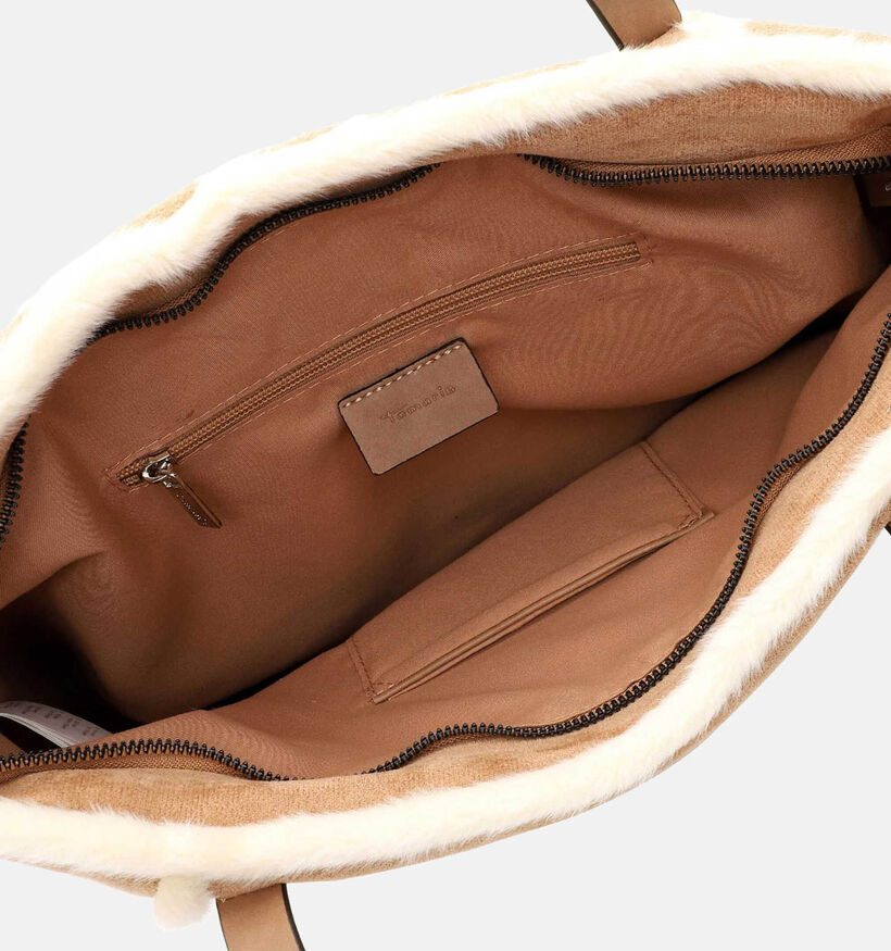 Tamaris Charlie Cabas avec fermeture éclair en Beige pour femmes (348182)