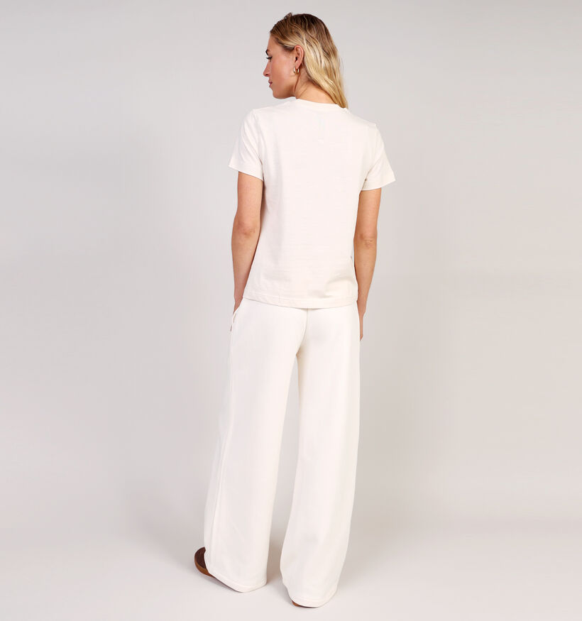 New Balance Witte T-shirt voor dames (362071)