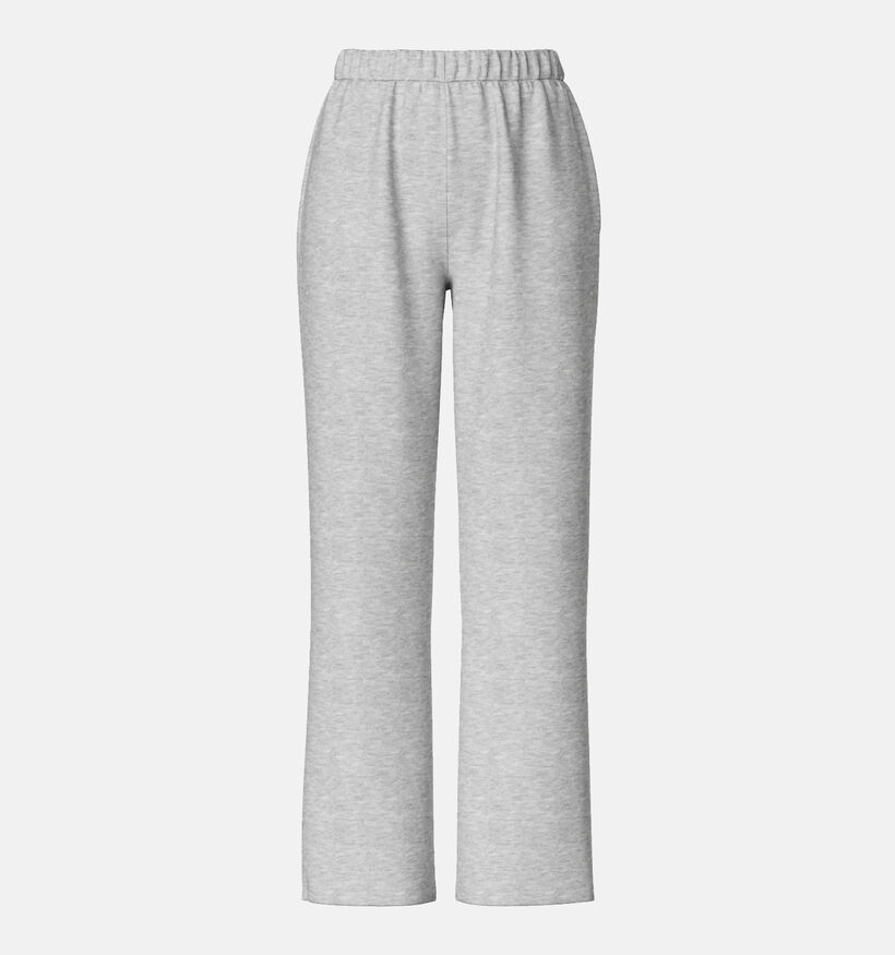 Pieces Chilli Grijze Wijde broek voor dames (348291)