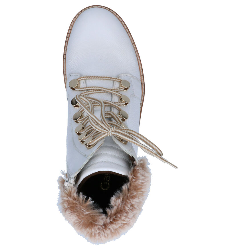 Gabor Best Fitting Bottines en Blanc en cuir (260359)