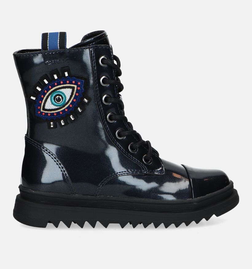 Geox Gillyjaw Blauwe Boots voor meisjes (330113) - geschikt voor steunzolen