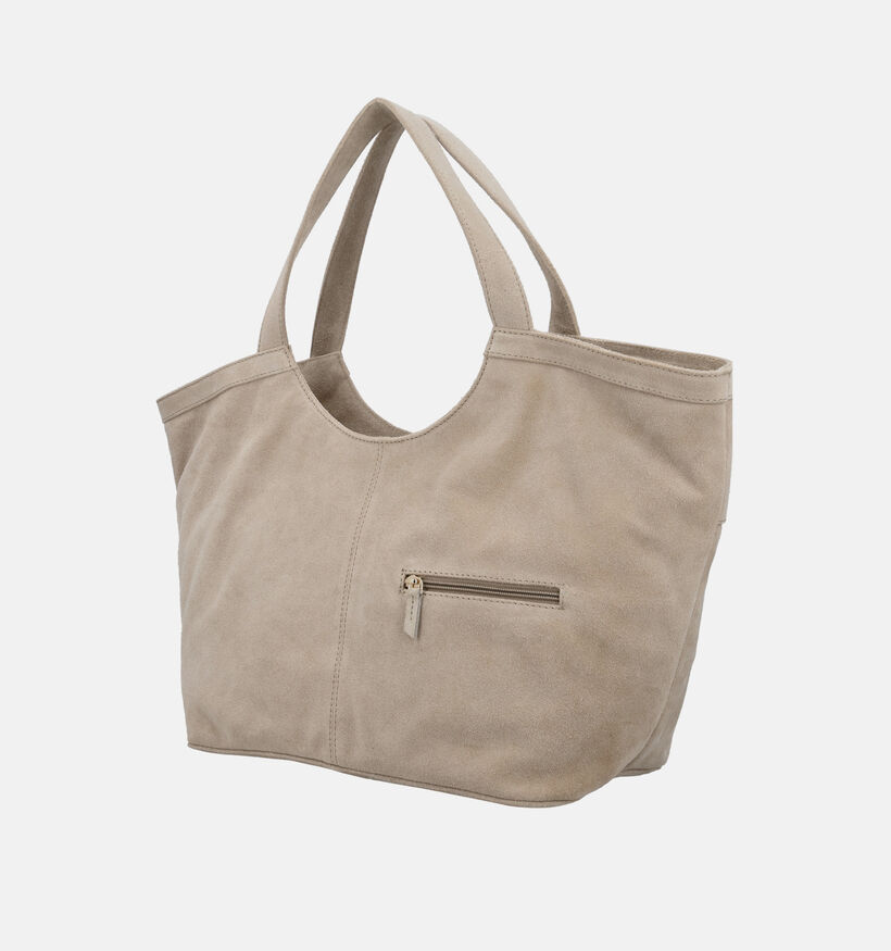 Charm London Sevilla Donkerbeige Schoudertas voor dames (374821)