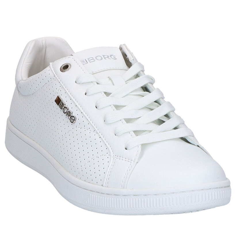 Björn Borg Witte Sneakers in kunstleer (266968)