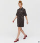 JDY Shiraz Donkerbruine Midi-Jurk voor dames (378318)