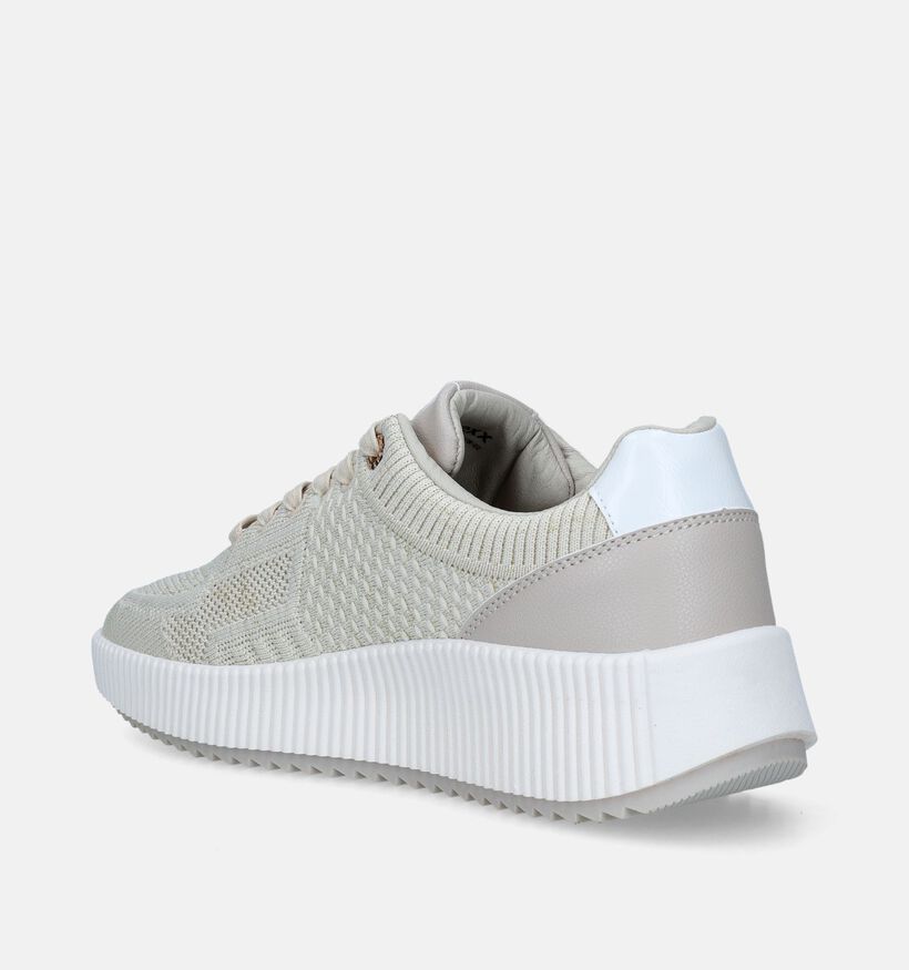 Mexx Nina Baskets en Beige pour femmes (337408) - pour semelles orthopédiques