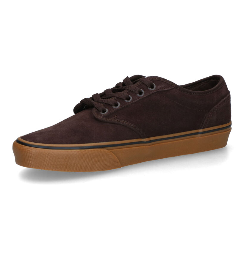 Vans Atwood Baskets de skate en Vert khaki pour hommes (337018)