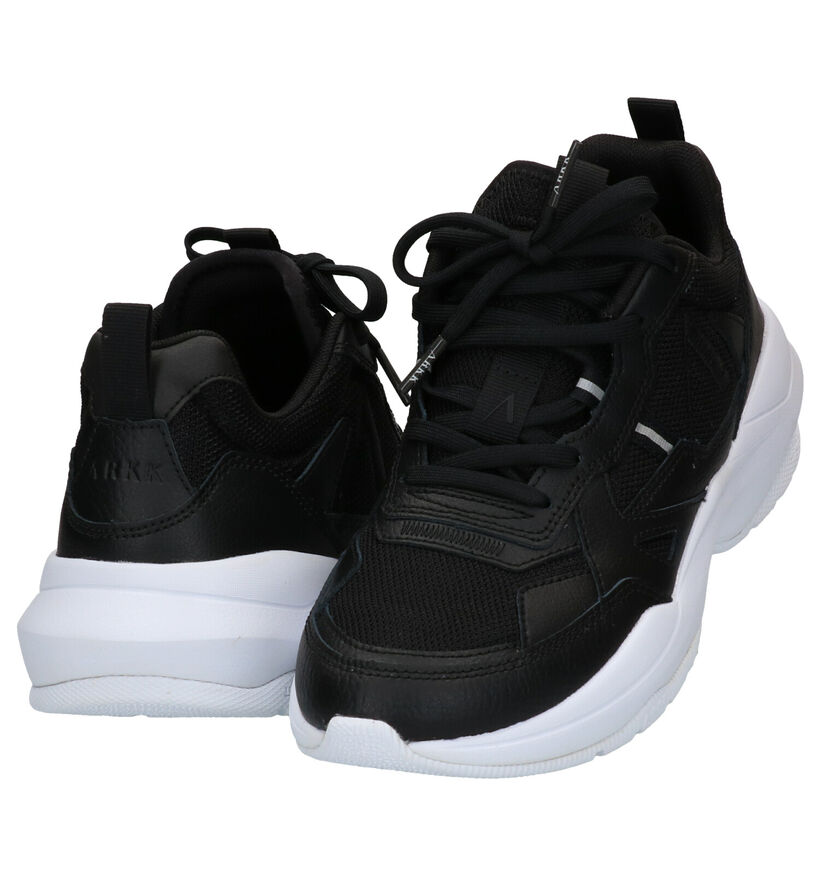 Arkk Quantm Leather Baskets en Noir en cuir (279278)