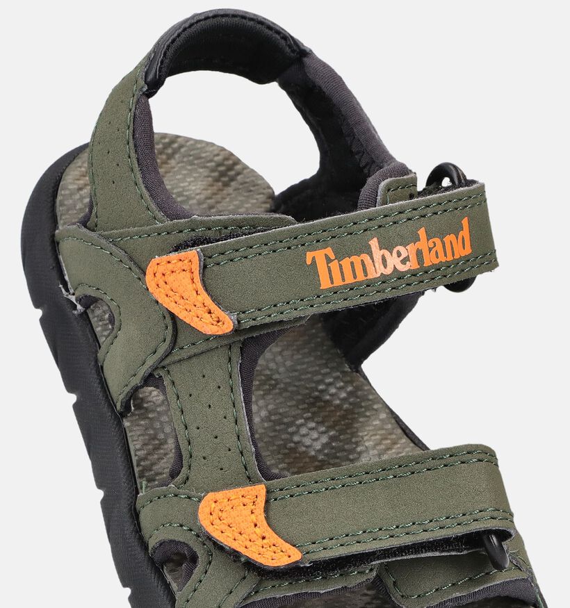 Timberland Perkins Row 2strap Kaki Sandalen voor meisjes, jongens (371904)