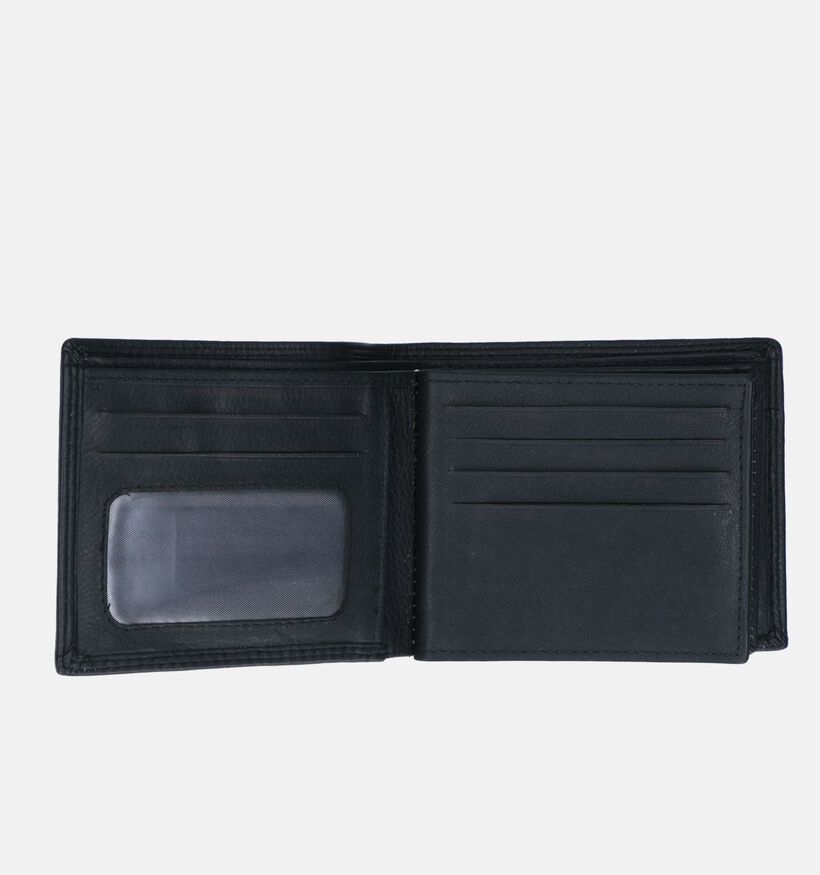 Euro-Leather Portefeuille en Noir pour hommes (343472)