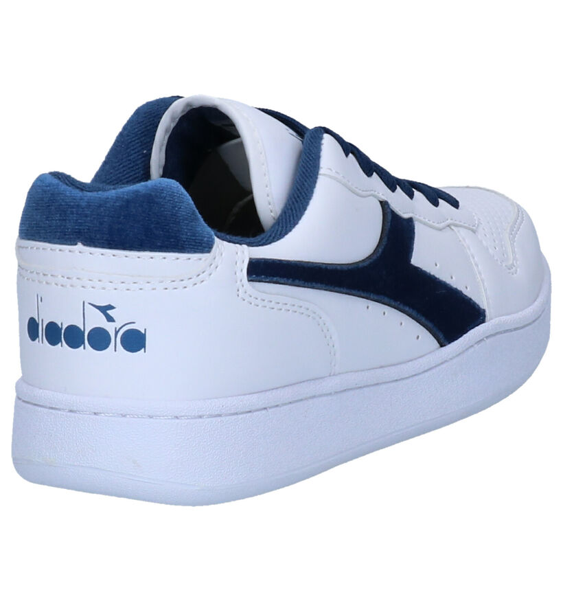 Diadora Playground Smooth Sneakers Wit in kunstleer (253746)