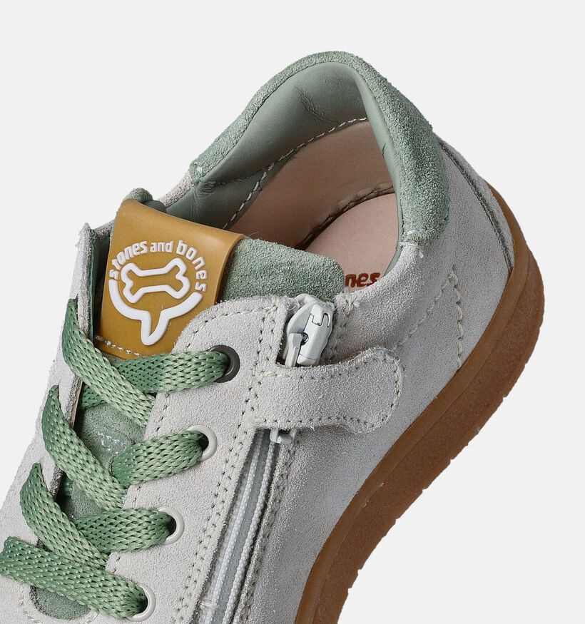 STONES and BONES Lemmi Ecru Sneakers voor meisjes (352651) - geschikt voor steunzolen