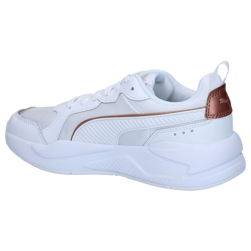 Puma X-Ray Baskets en Blanc en simili cuir (265521)