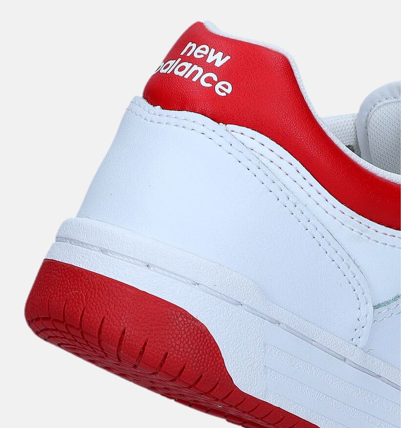 New Balance GSB 480 Witte Sneakers voor jongens, meisjes (334558) - geschikt voor steunzolen