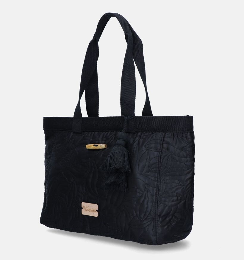 Woomen WPER14 Persea Zwarte Shopper Met Rits voor dames (330807)