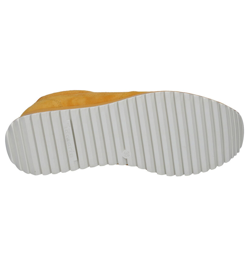 Tamaris Chaussures &agrave; lacets en Taupe en daim (270207)