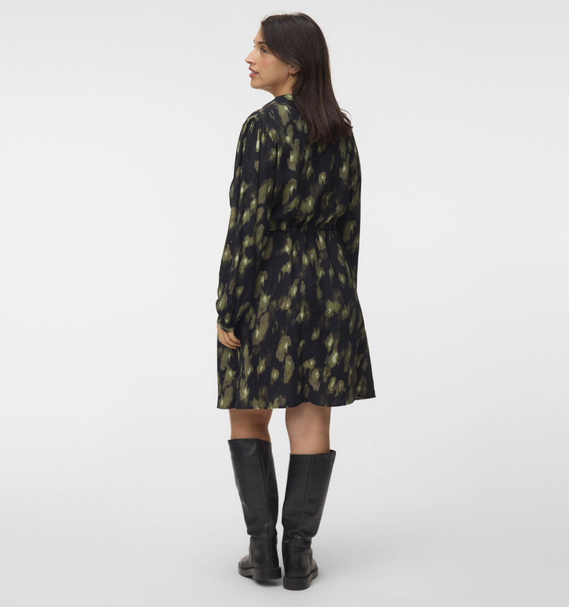 Vero Moda Curve Lanini Robe mi-longues en Noir pour femmes (378130)