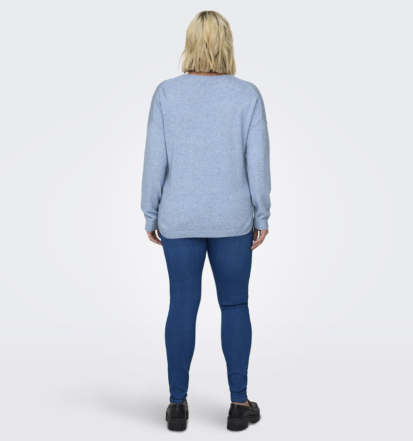 ONLY Carmakoma Margaret Blauwe Trui voor dames (351422)
