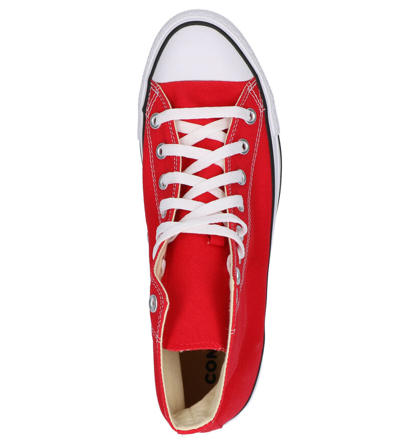 Converse Chuck Taylor All Star Hi Baskets en Noir pour femmes, hommes (361446)