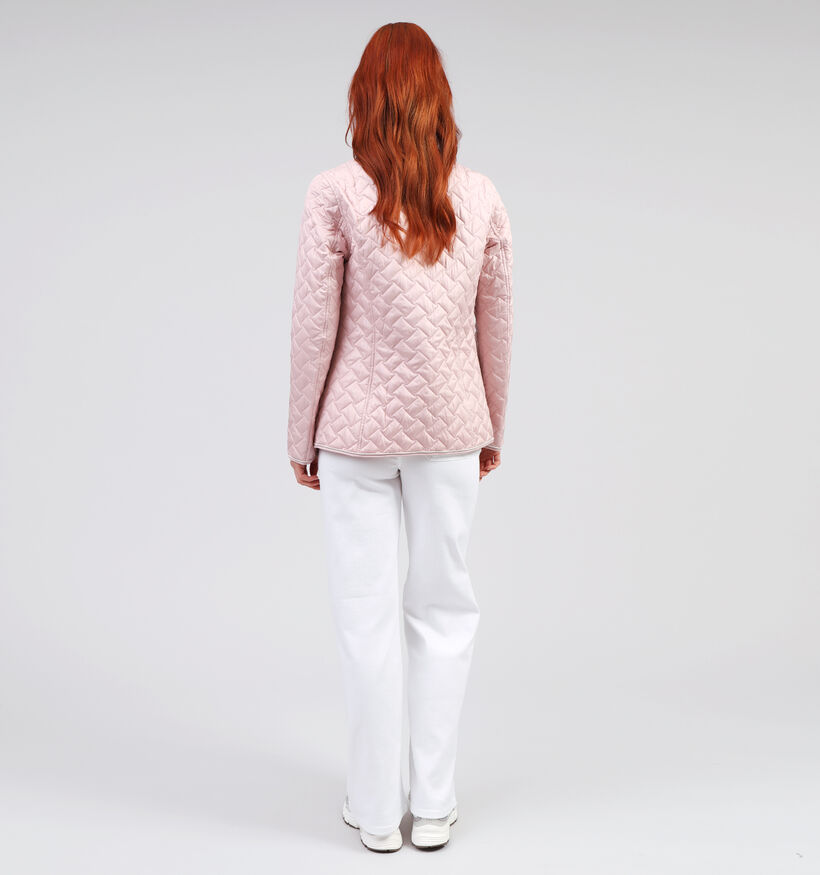 Barbara Lebek Roze Korte Regenjas voor dames (355419)