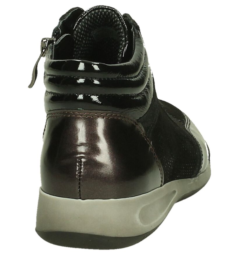 Zwarte Hoge Sneakers Ara Rom, , pdp