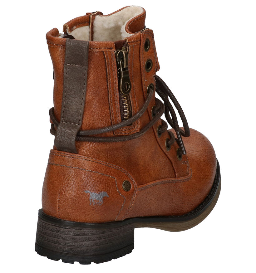 Mustang Cognac Boots voor meisjes (313981)