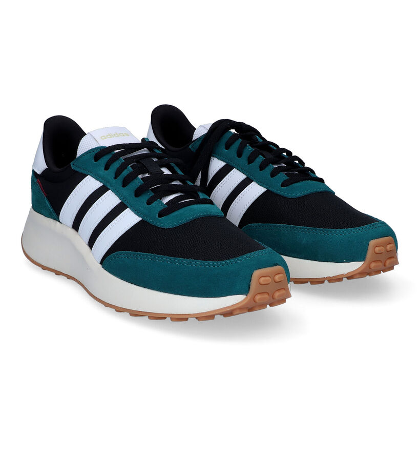 adidas Run 70S Zwarte Sneakers voor heren (302028) - geschikt voor steunzolen