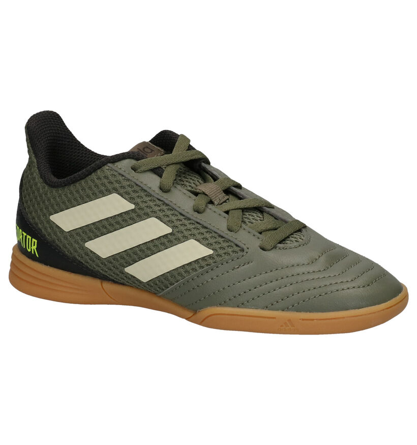 adidas Predator 19.4 Chaussures de foot en Vert kaki en simili cuir (262647)