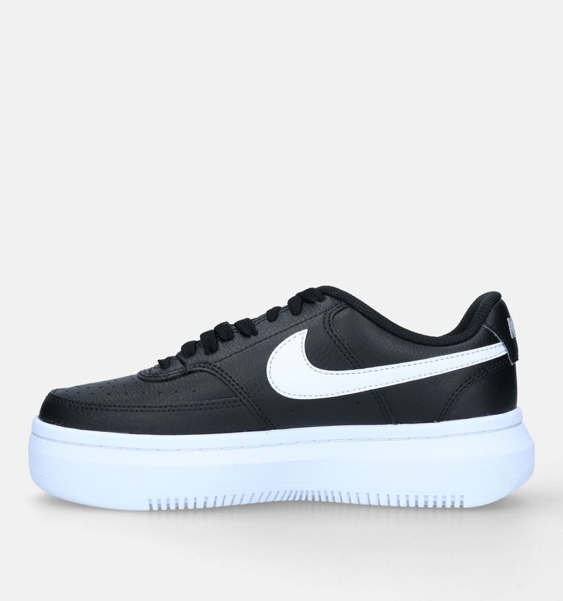 Nike Court Vision Alta Baskets en Noir pour femmes (332412)