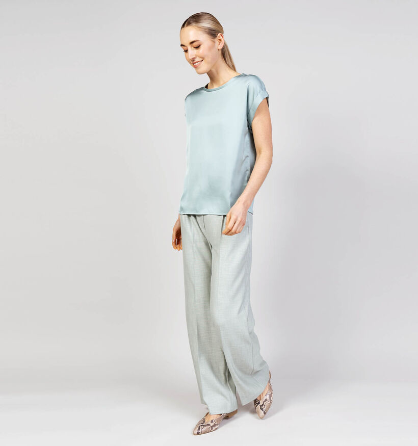 Vila Ellette T-shirt en Vert pour femmes (368064)