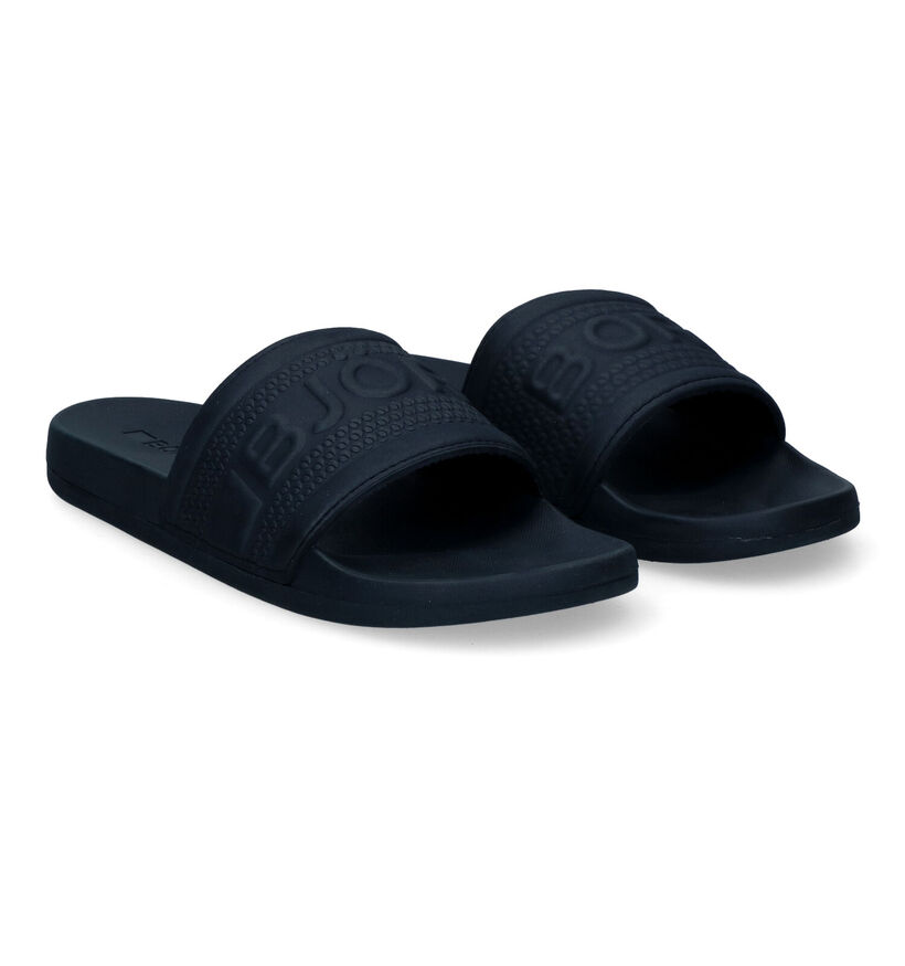 Björn Borg Romeo Zwarte Badslippers voor heren (305423)