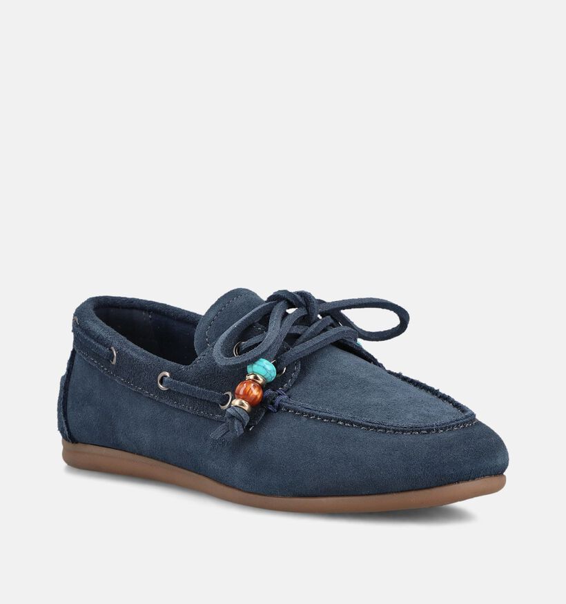 Laurent David x Libelle Blauwe Bootschoenen voor dames (375816) - geschikt voor steunzolen