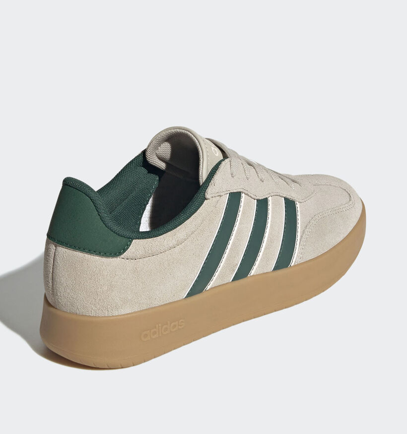 adidas Barreda Beige/Groene Sneakers voor dames (357162) - geschikt voor steunzolen