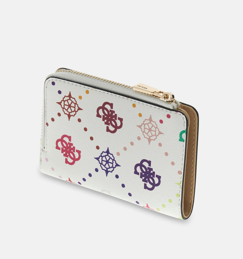 Guess Multi Logo Witte Portemonnee voor dames (372401)