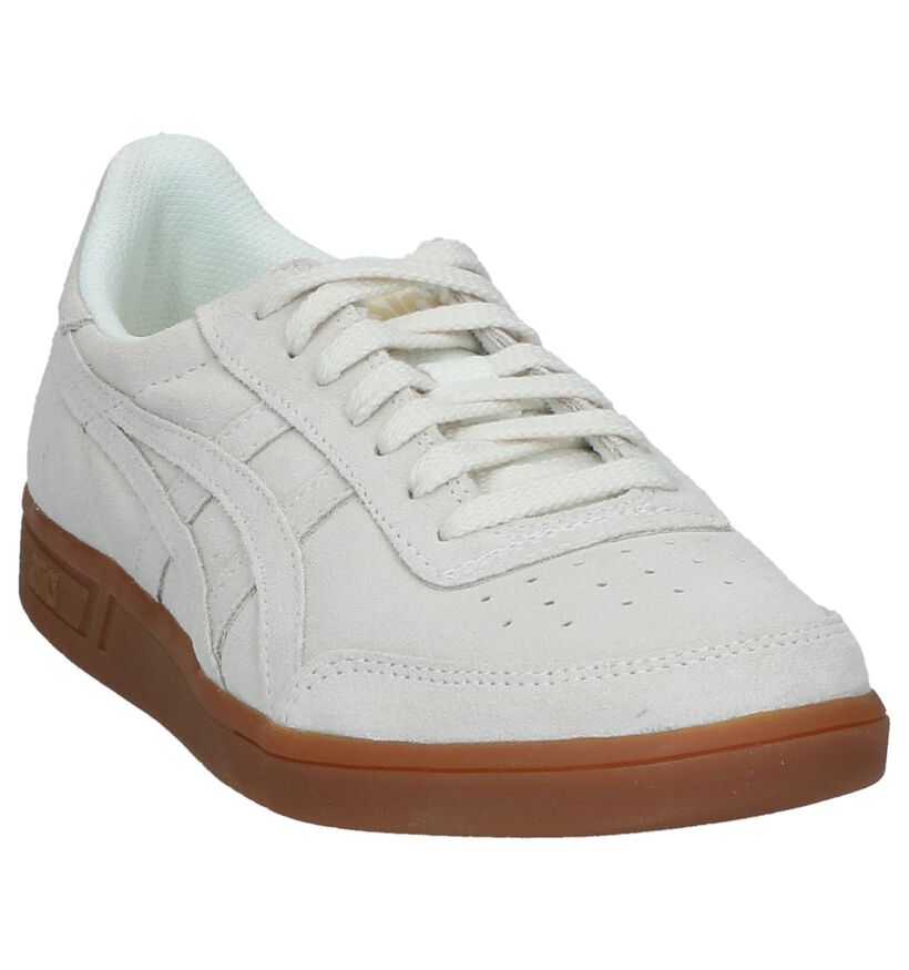 Donkerbeige Sneaker Gel Vickka Asics in daim (238281)