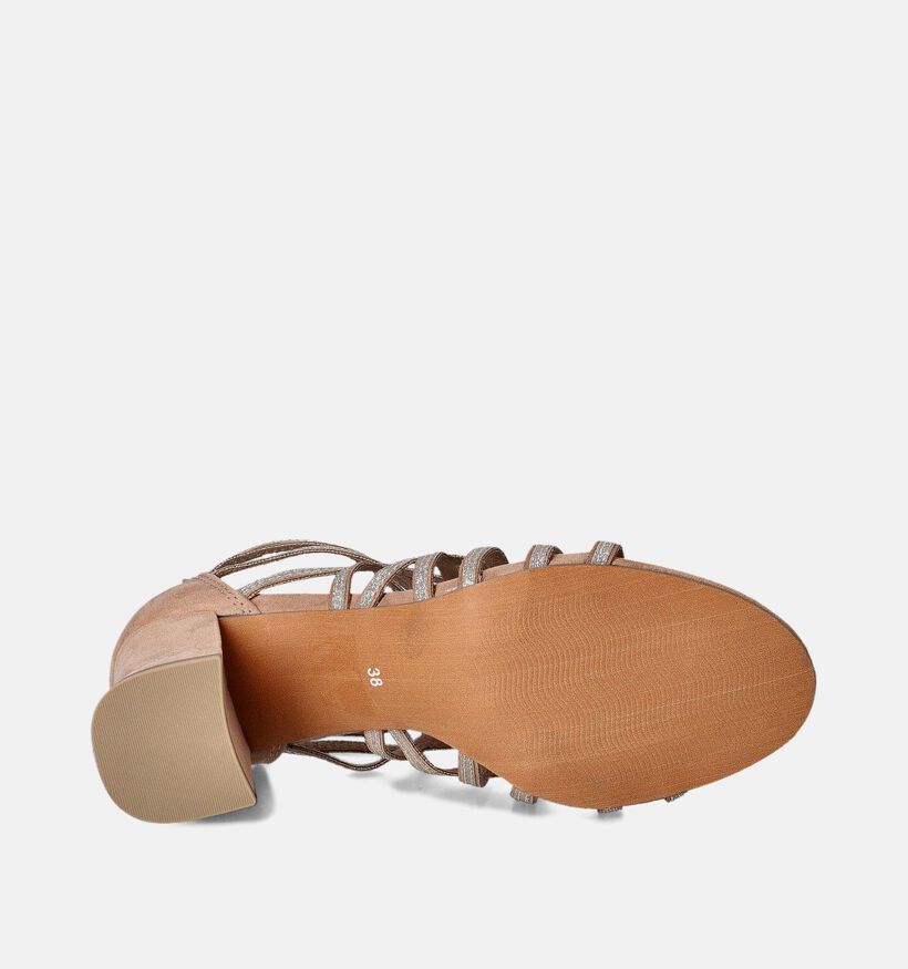 Marco Tozzi Sandales à talons en Marron pour femmes (354238)