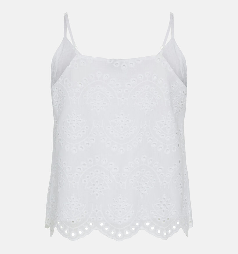 Pieces Vilde Wit Topje voor dames (351105)