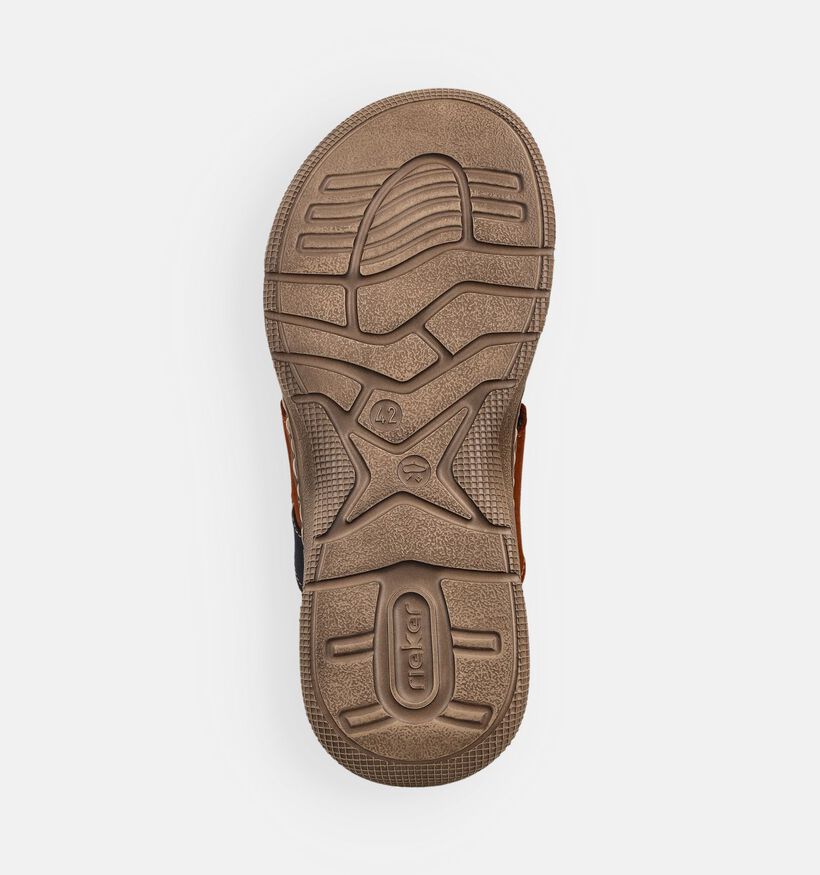 Rieker Bruine Slippers voor heren (370500)