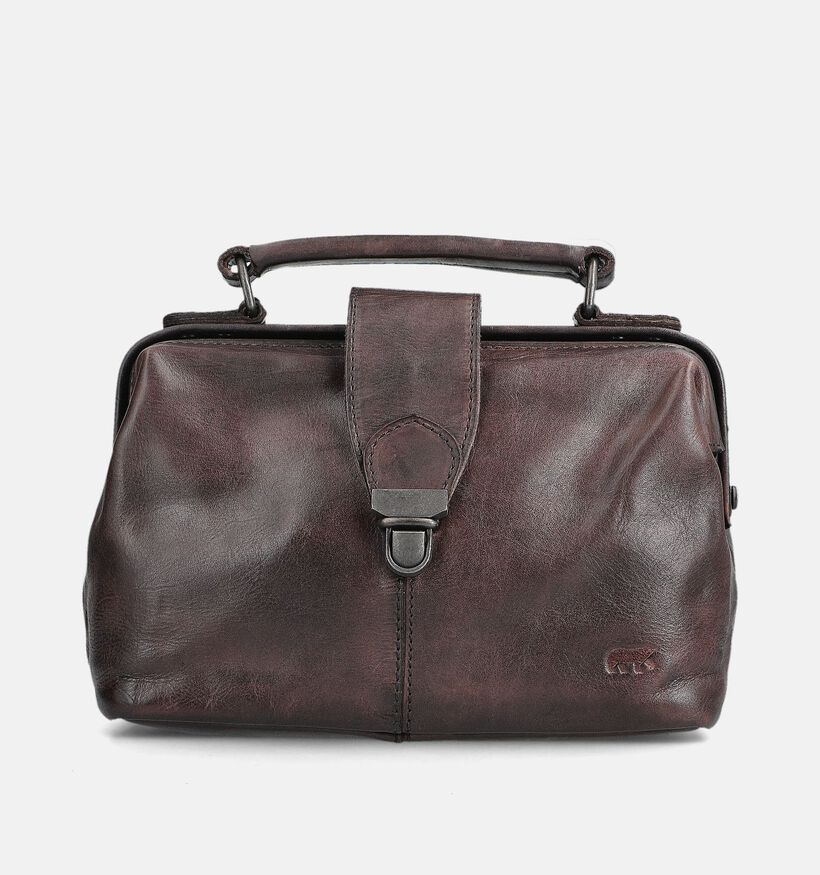 Bear Design Sac &agrave; main en Brun fonc&eacute; pour femmes (382111)