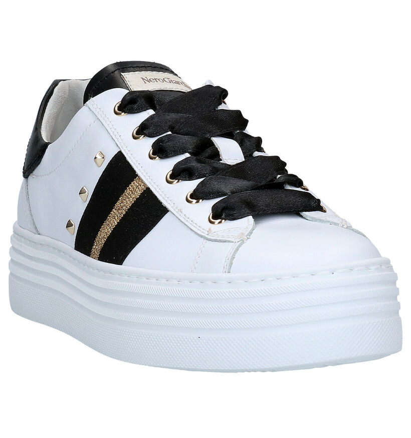 NeroGiardini Witte Sneakers in leer (278987)