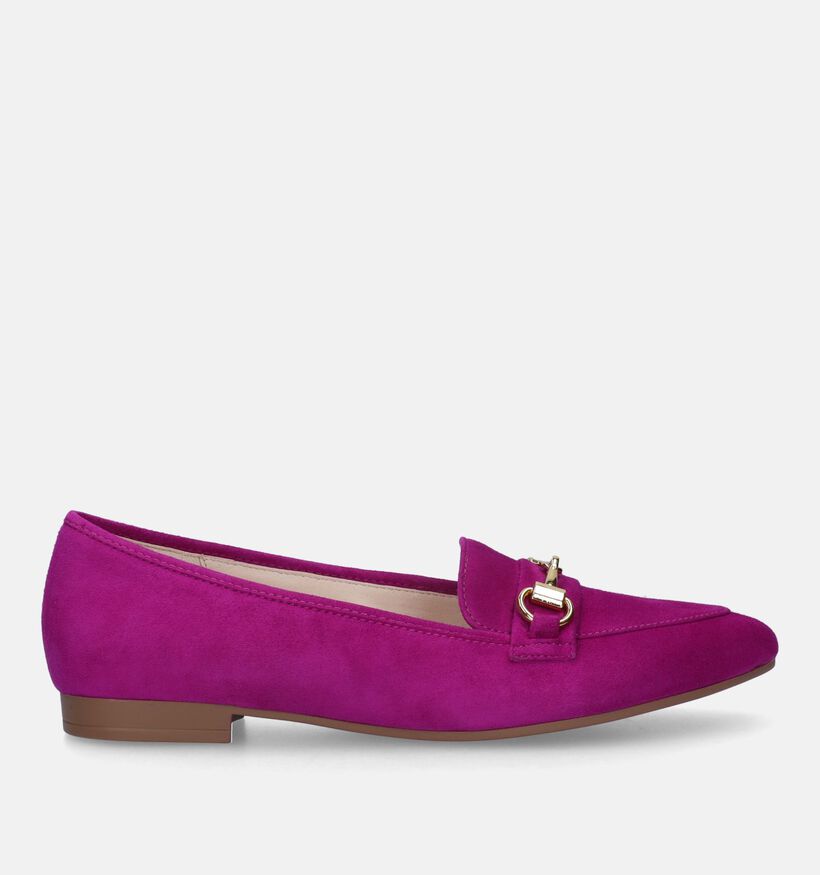 Gabor Loafers en Rose fuchsia pour femmes (331134) - pour semelles orthopédiques