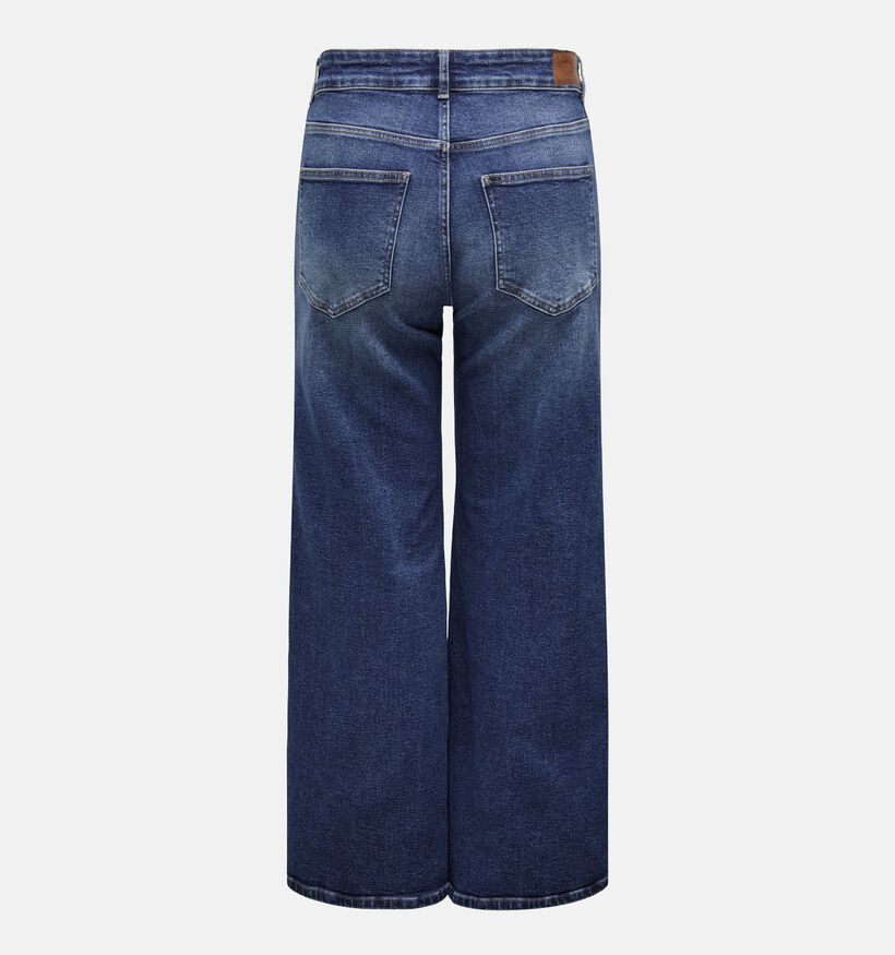 ONLY Carmakoma Caruicy Donkerblauwe Wide Leg Jeans voor dames (371842)