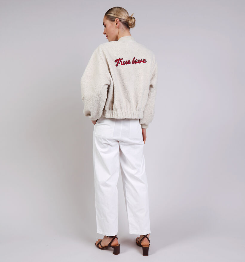 Ador&eacute; Arkana Manteau court en Beige pour femmes (376610)