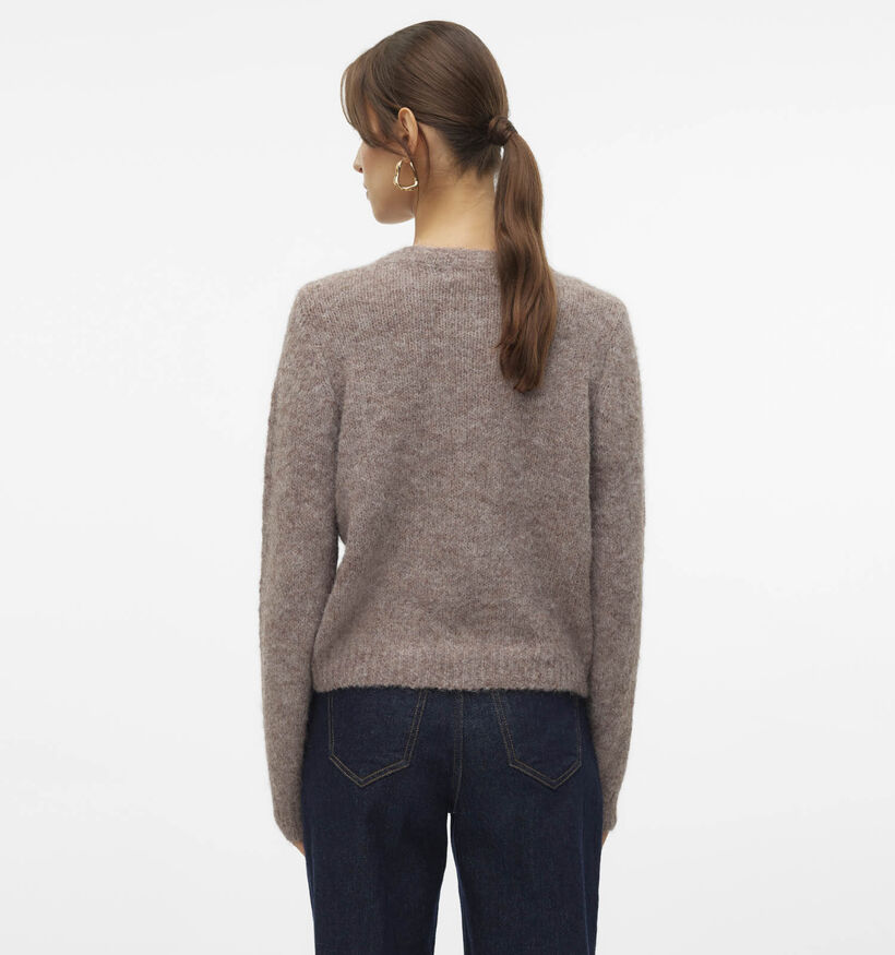 Vero Moda Novah Taupe Cardigan voor dames (361247)