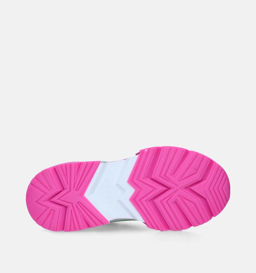 Guess Carrli Baskets en Rose pour femmes (340079) - pour semelles orthopédiques