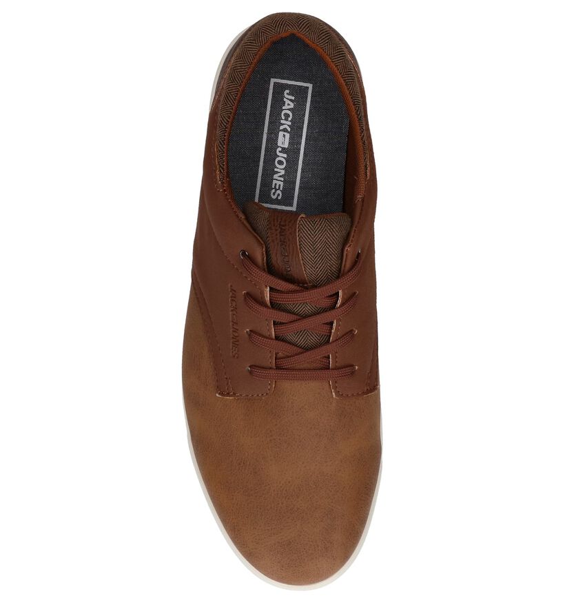 Zwarte Casual Veterschoenen Jack & Jones Jamie in kunstleer (240949)