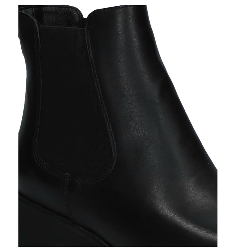 Tamaris Bottines en Noir en cuir (226802)