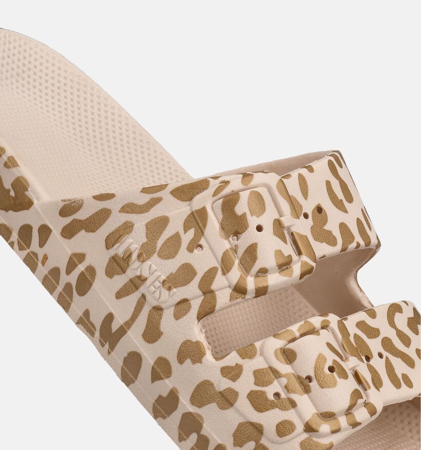 Freedom Moses Original Claquettes en Or pour femmes (370843)