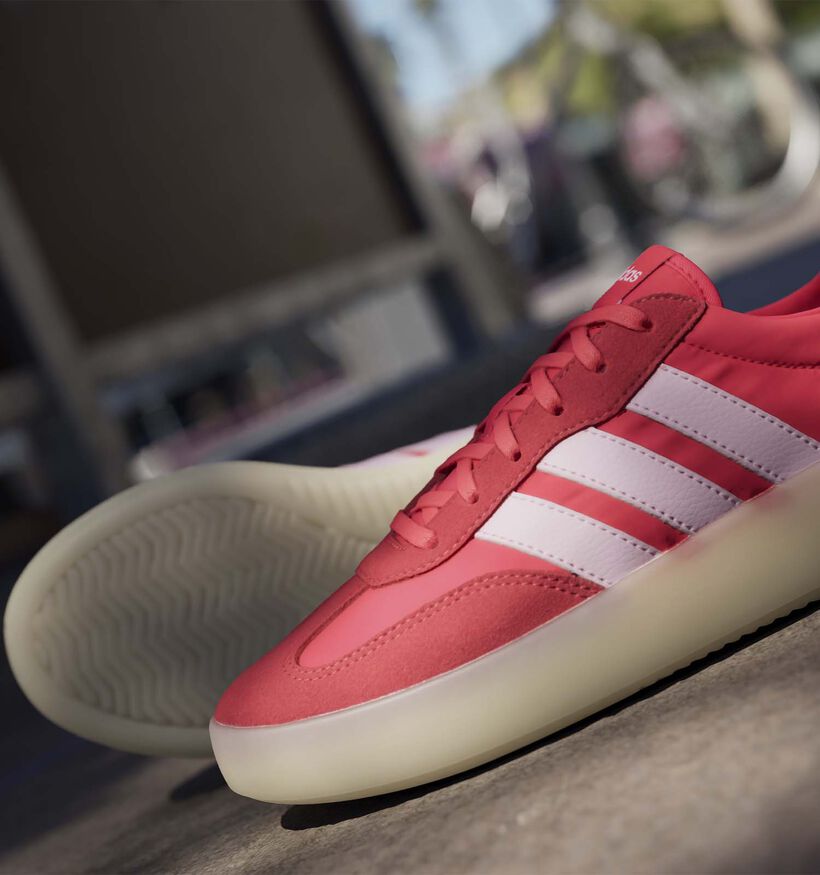 adidas Barreda Decode Baskets en Rouge pour femmes (350219)