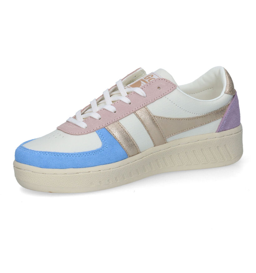 Gola Grandslam Quadrant Ecru Sneakers voor dames (305037)